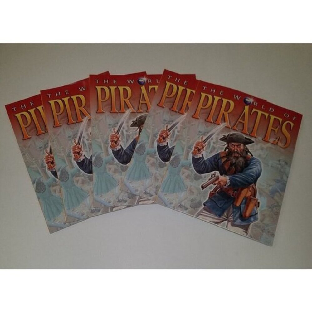 World of Pirates 5 PBK Book Lot Duplicate Teacher Classroom Library Kingfisher